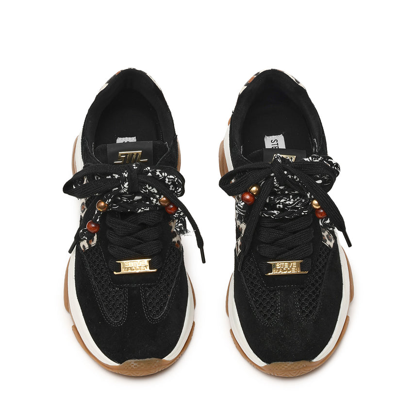 Maxfield-E Sneaker BLACK SUED