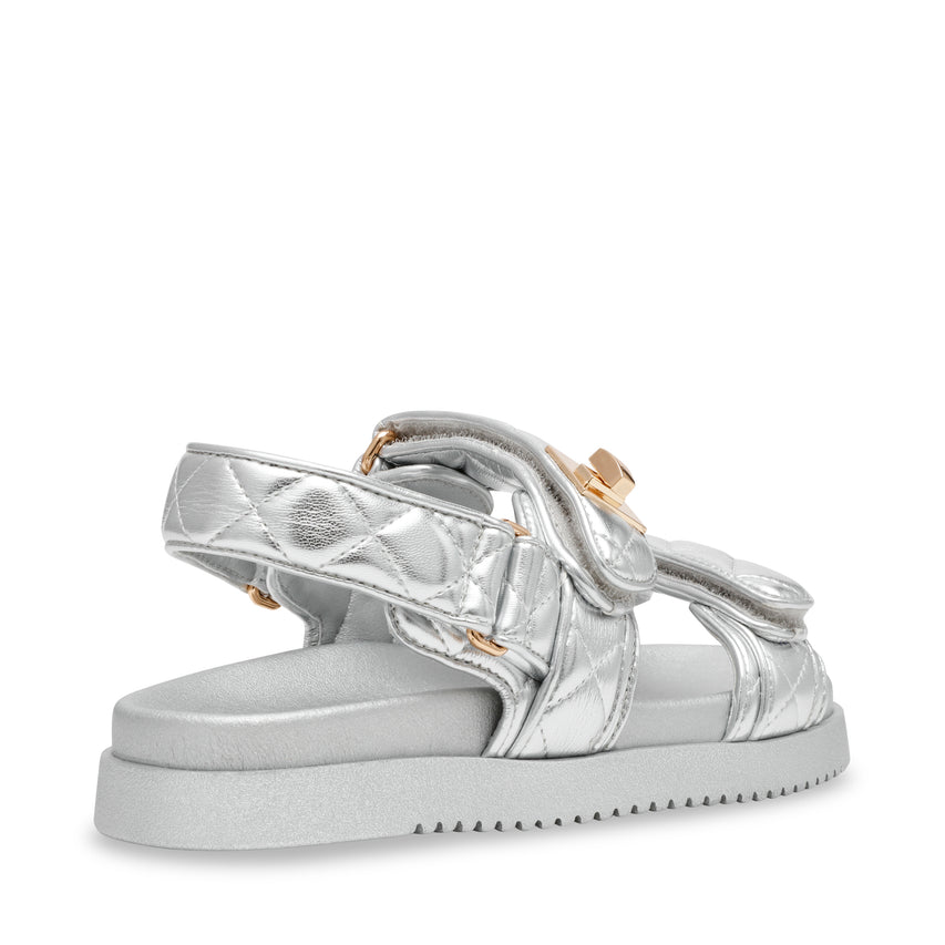 Mona-Q Sandal SILVER COIN