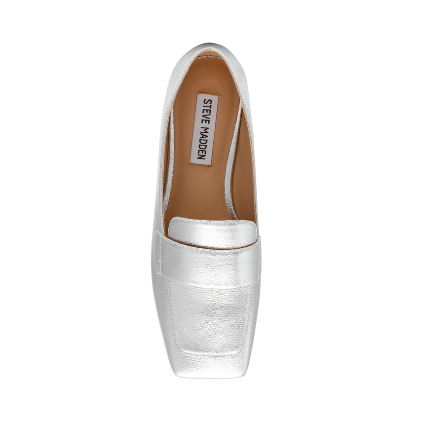 Monarc Flat Shoe SIL CRINKLE