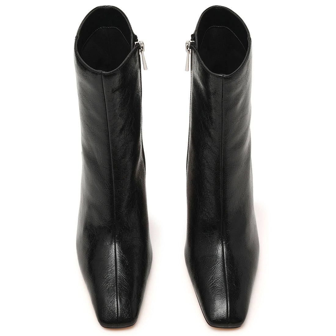 Morph Bootie BLACK CRINKLE PATENT - view 3