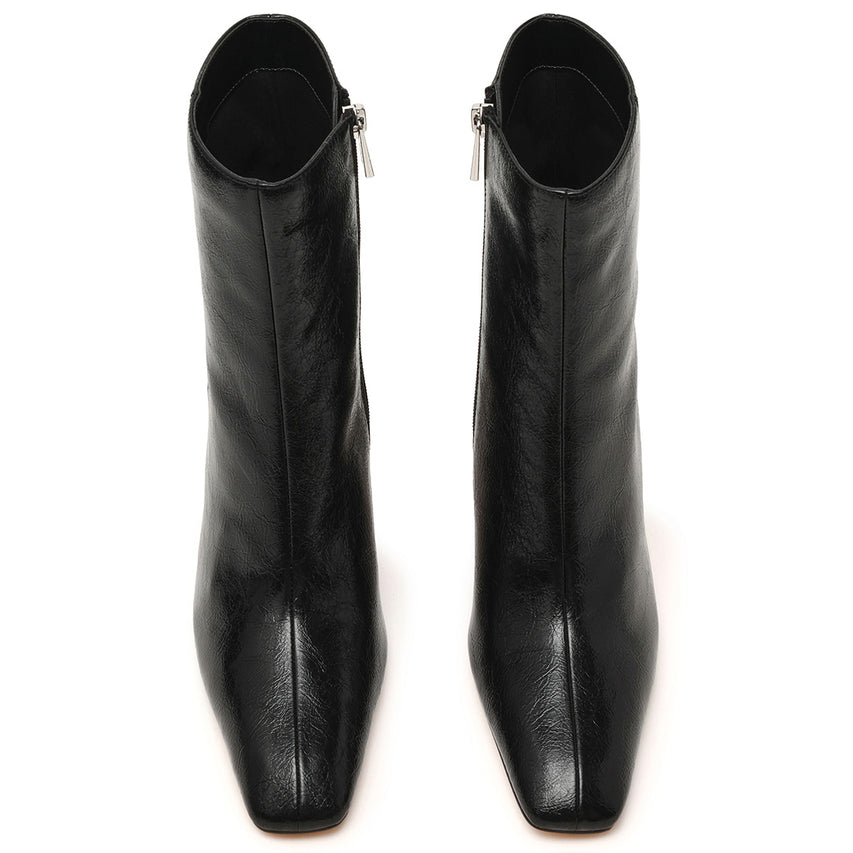 Morph Bootie BLACK CRINKLE PATENT - view 3