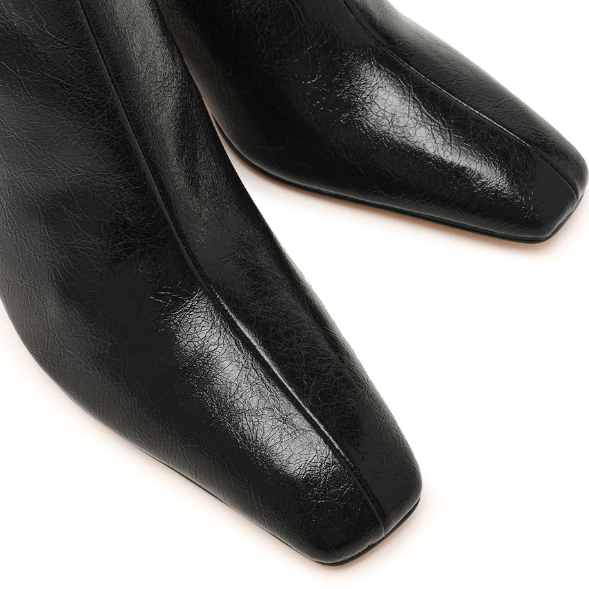 Morph Bootie BLACK CRINKLE PATENT - view 5