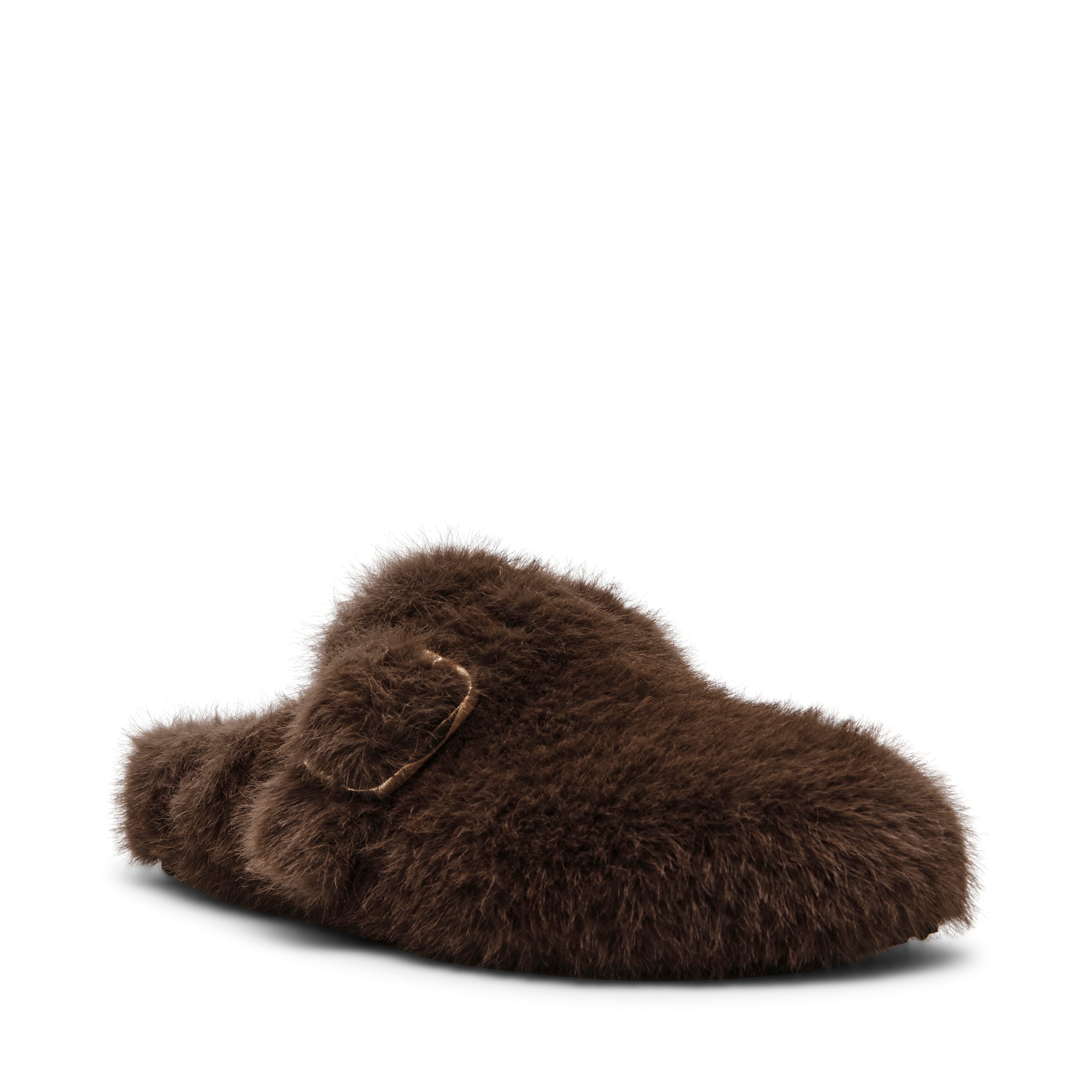 Plushie Mule DK BROWN