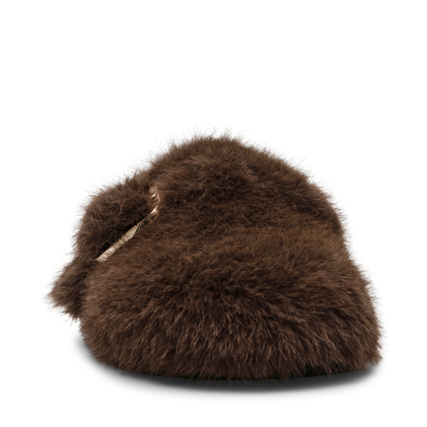 Plushie Mule DK BROWN