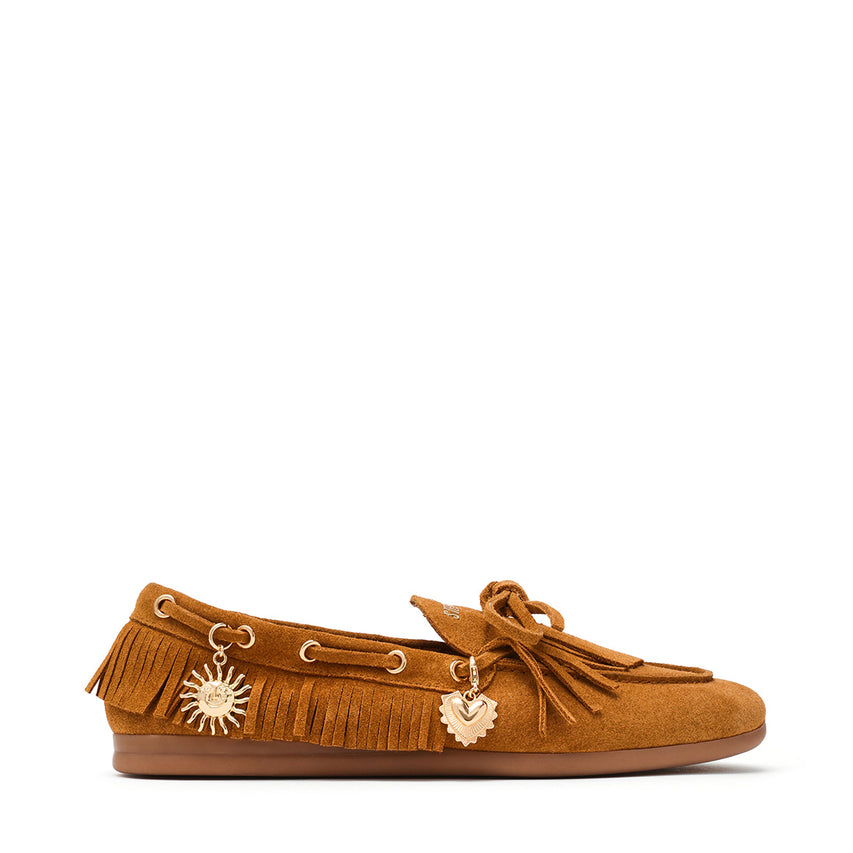 Rascals Flat Shoe TAN SUEDE