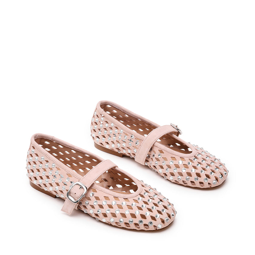 Rerun Flat Shoe BLUSH SUEDE - view 2