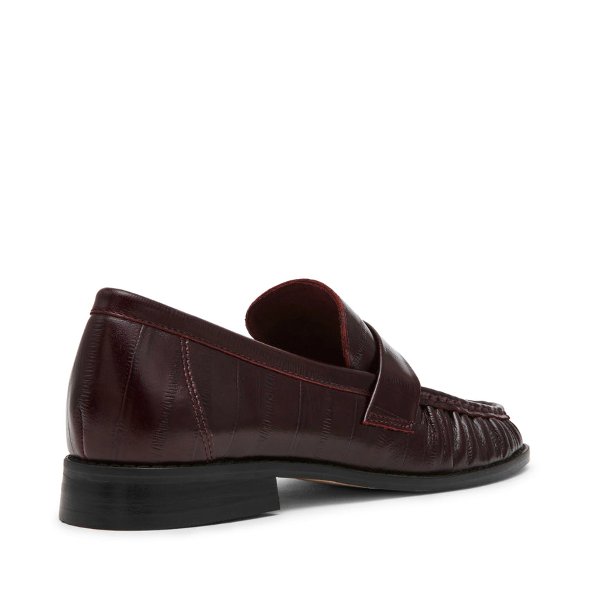 Ronie Flat Shoe BURGUNDY EEL - view 5