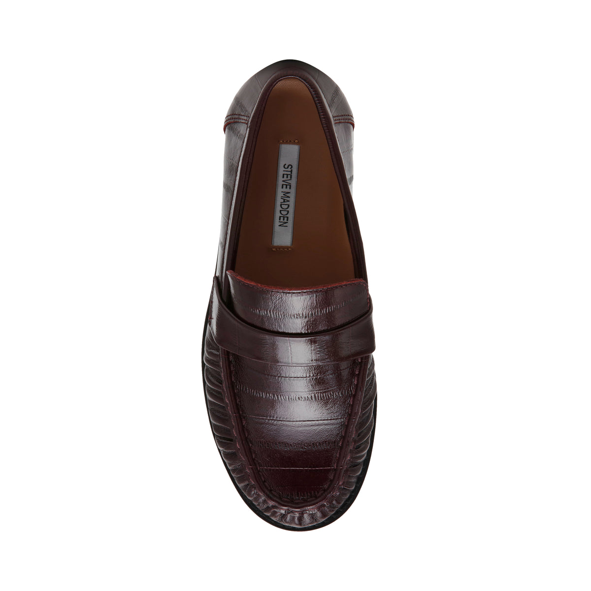 Ronie Flat Shoe BURGUNDY EEL - view 6