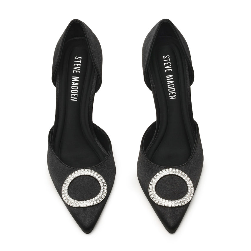 Sparkling Pump BLK SATIN - view 4