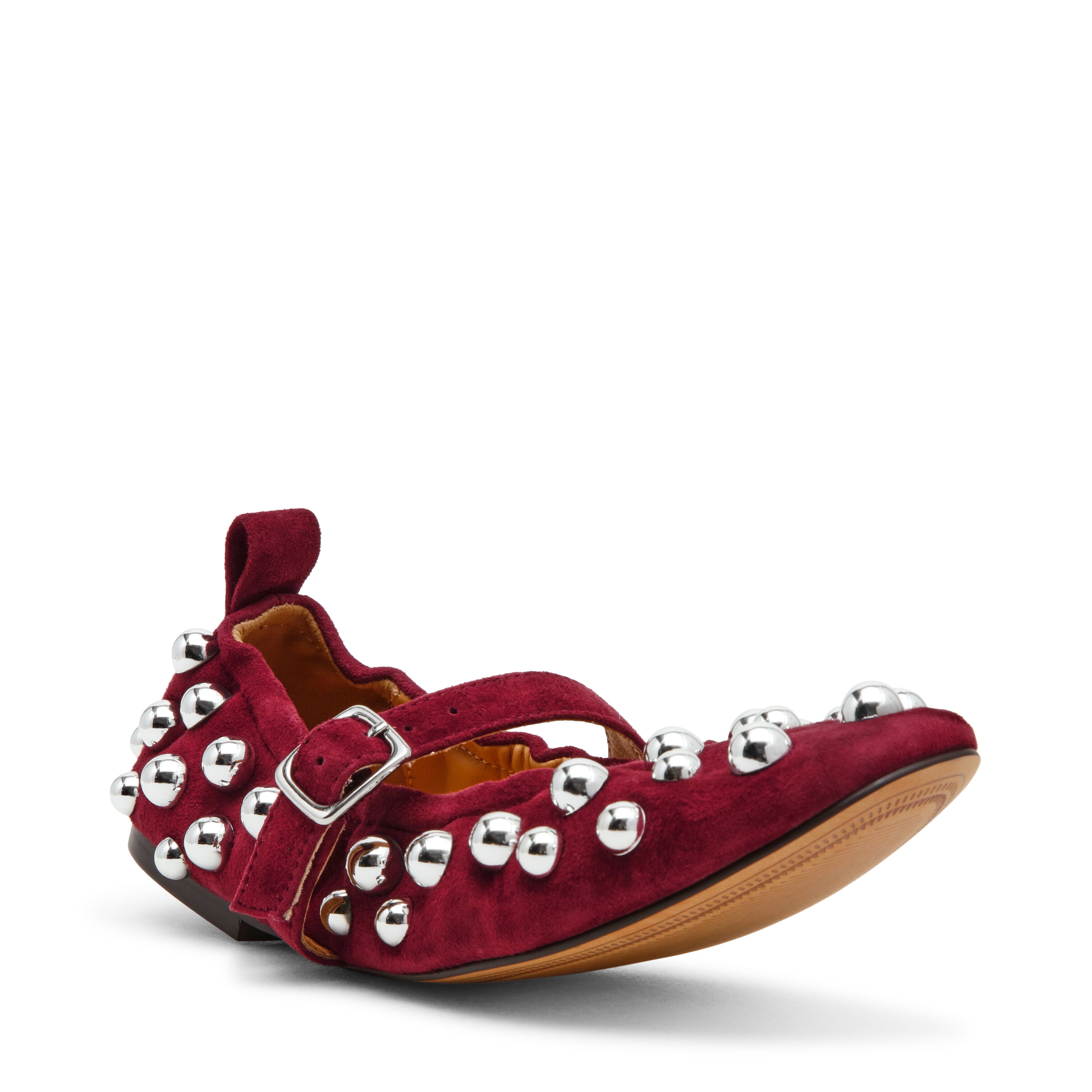 Sunrays Flat Shoe BURG SUEDE