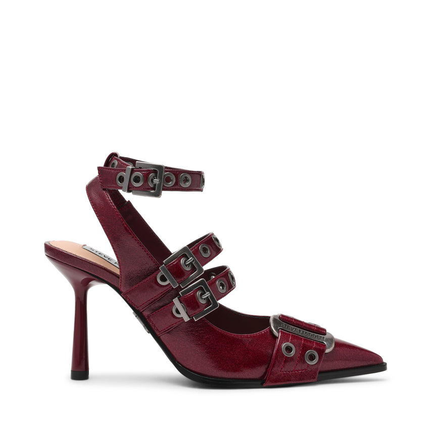 Surpass Flat Shoe DK CHERRY CRINKLE