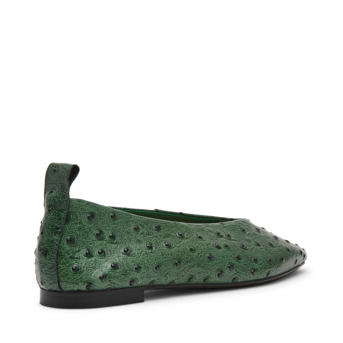 Swanky-OST Flat Shoe GREEN LEATHER - view 5
