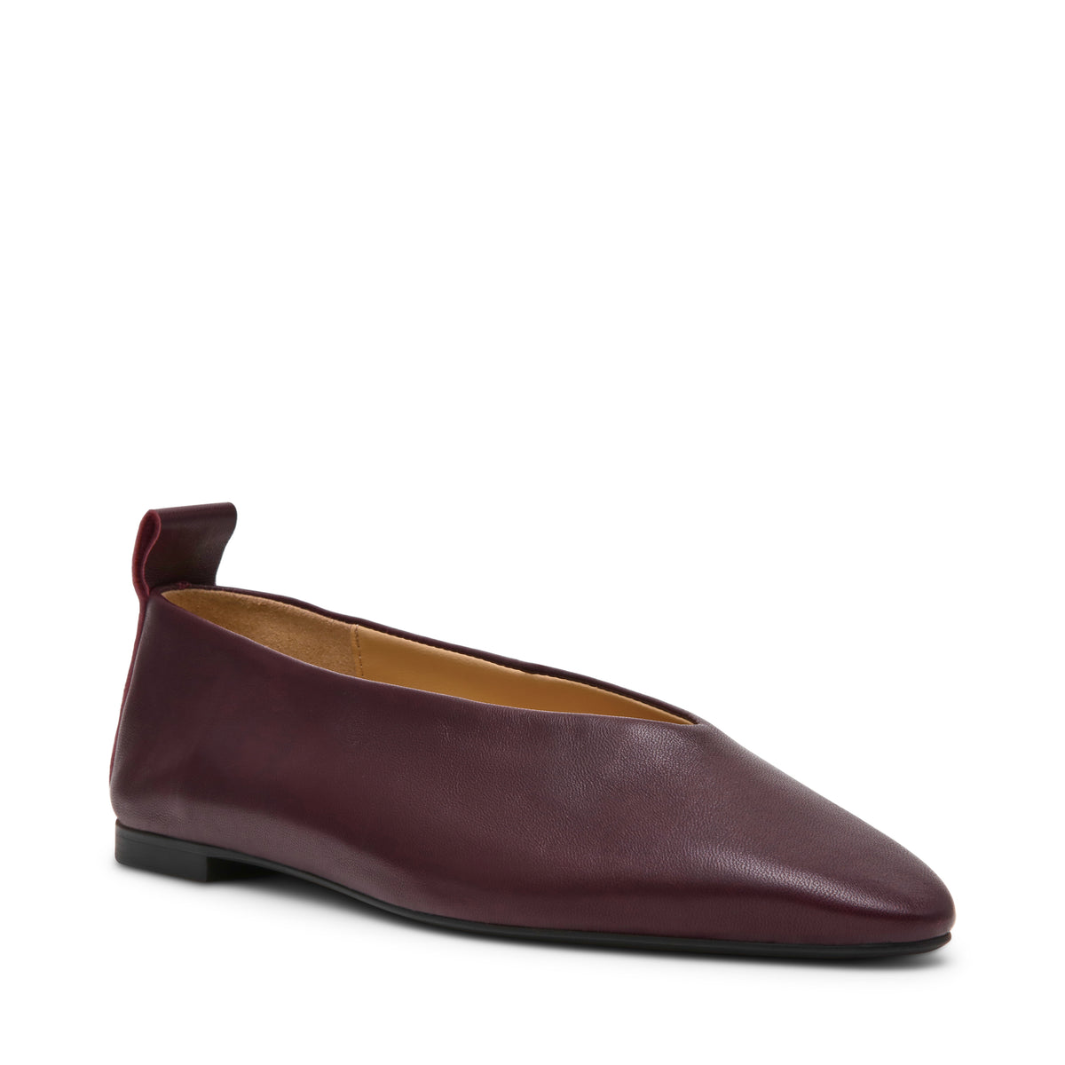 Swanky Flat Shoe PLUM LEATHER - view 2