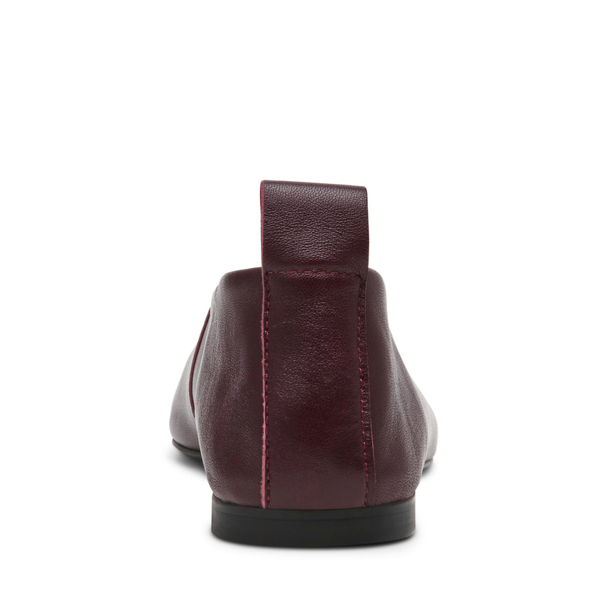 Swanky Flat Shoe PLUM LEATHER - view 4