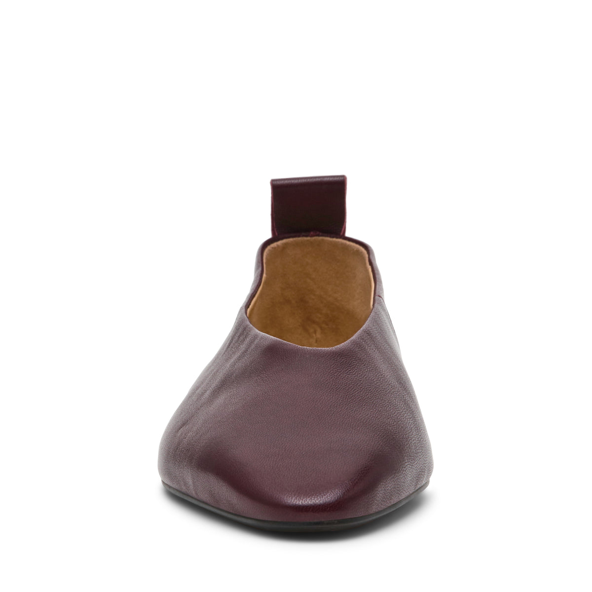 Swanky Flat Shoe PLUM LEATHER - view 3