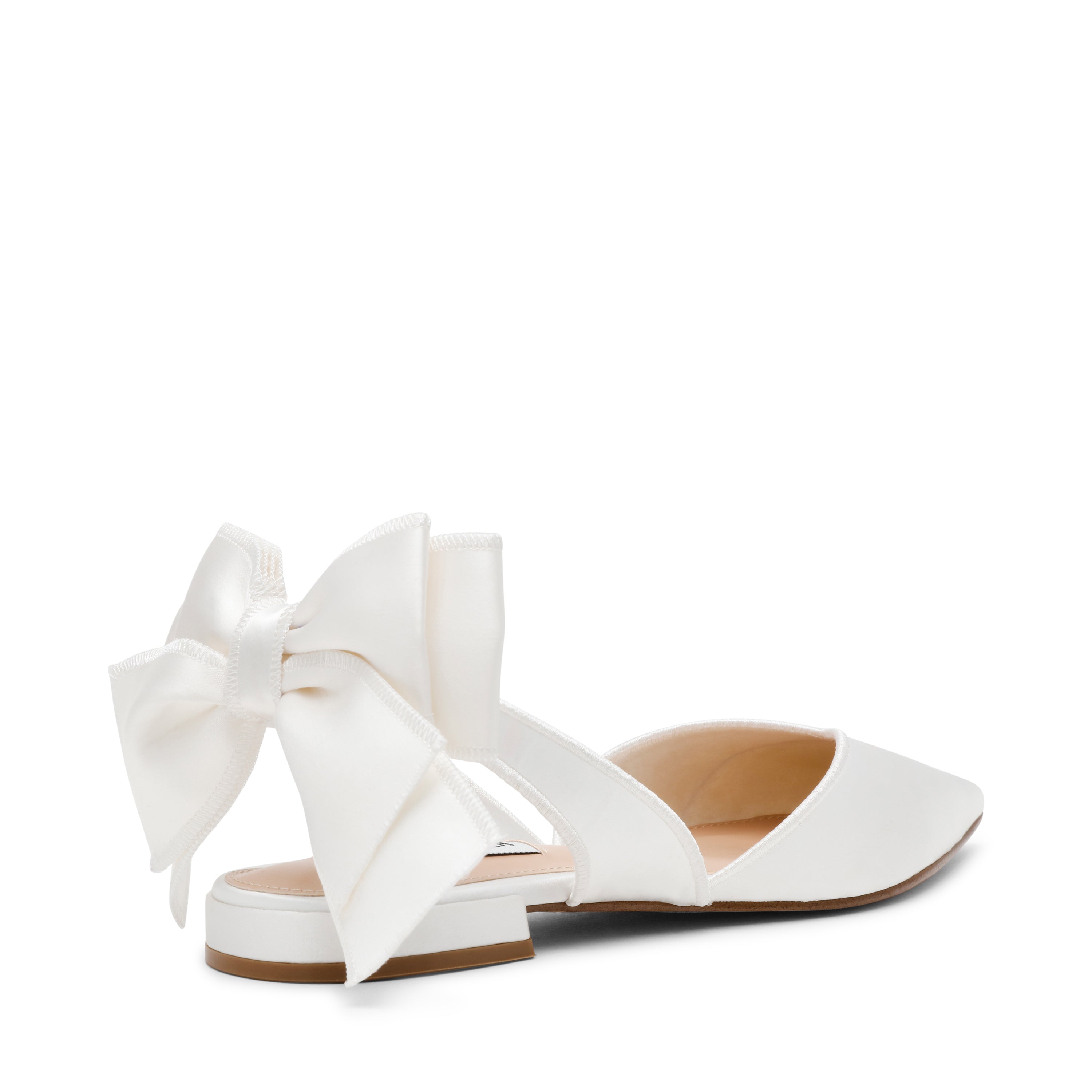 Synthia Flat Shoe IVORYSATIN
