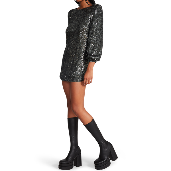 Steve Madden Apparel Delorean Mini Dress BLACK Dresses All Products
