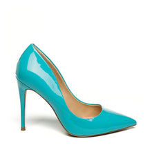 Steve Madden Daisie Heel TEAL PATENT Pumps All Products