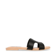 Steve Madden Zarnia Sandal BLACK LEATHER Sandals All Products