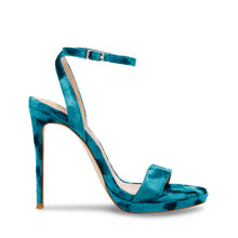 Steve Madden Wordly Sandal TEAL VELVET Sandals All Products