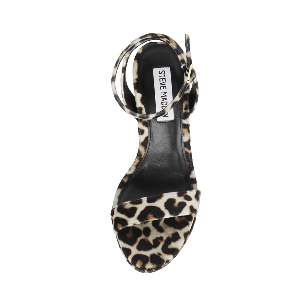 Steve Madden Wordly Sandal LEOPARD VELVET Sandals All Products