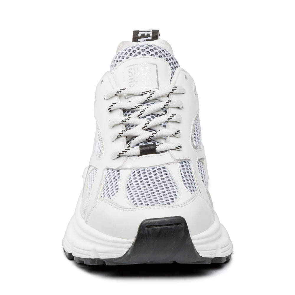 Steve Madden Plaja Sneaker WHITE/ SILVER Sneakers All Products