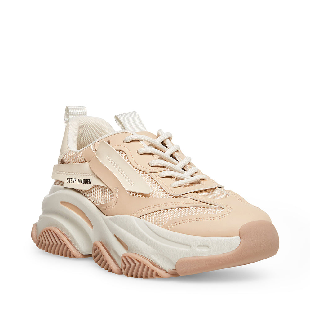 Steve Madden Possession-E Sneaker TAN MULTI Sneakers All Products
