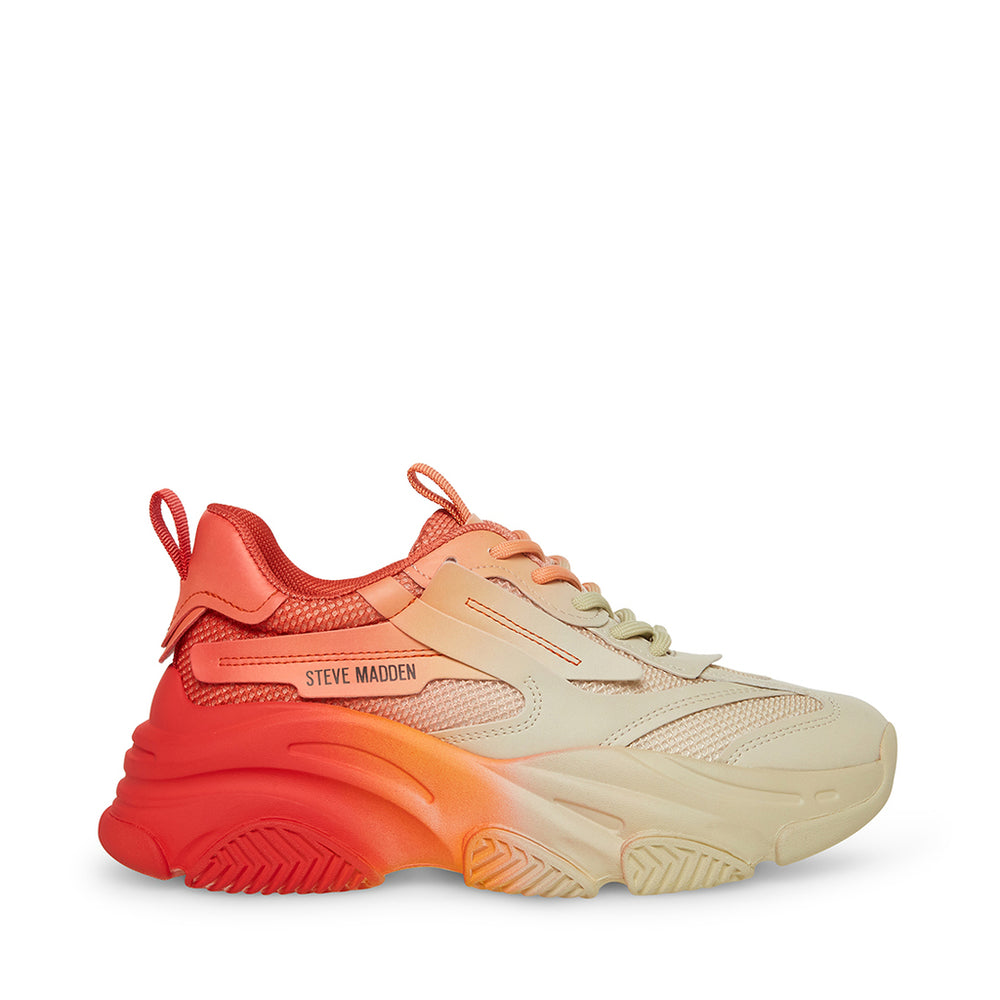 Steve Madden Possession-E Sneaker ORG MULTI Sneakers All Products