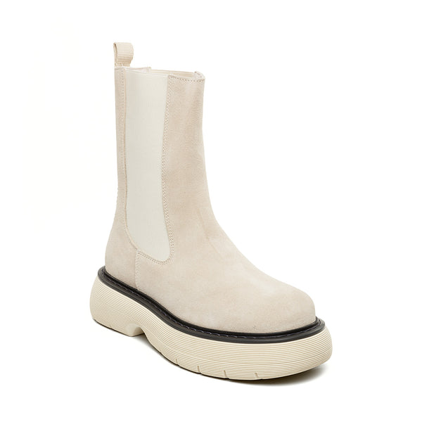 Steve Madden Warrior Bootie BEIGE SUEDE Ankle boots All Products