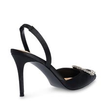 Steve Madden Lucent Sandal BLACK SATIN Sandals All Products