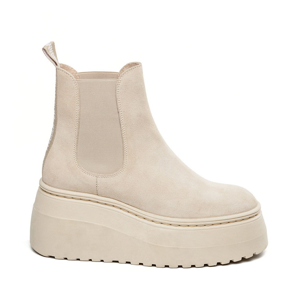 Steve Madden Pegasus Bootie BEIGE SUEDE Ankle boots All Products