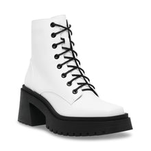Steve Madden Freeport Bootie WHITE LEATHER Ankle boots All Products