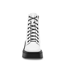 Steve Madden Freeport Bootie WHITE LEATHER Ankle boots All Products