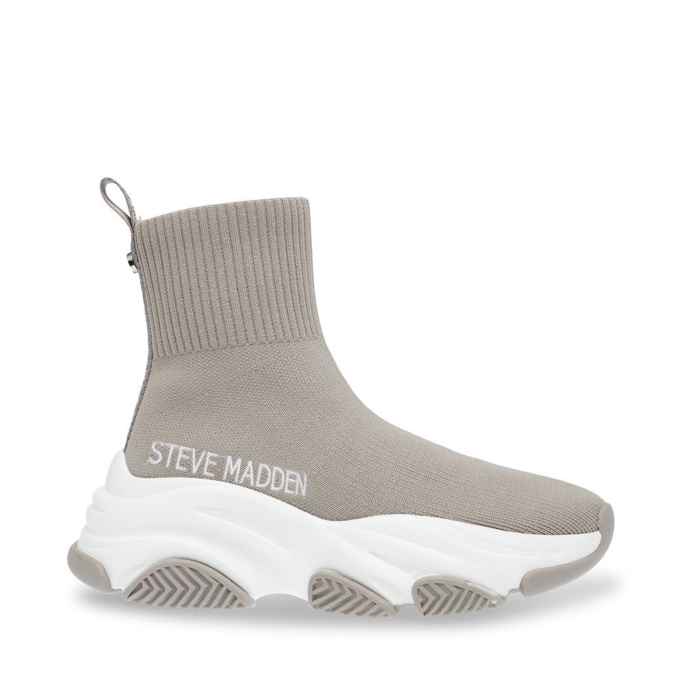 Steve Madden Prodigy Sneaker LT TAUPE/WHITE Sneakers All Products