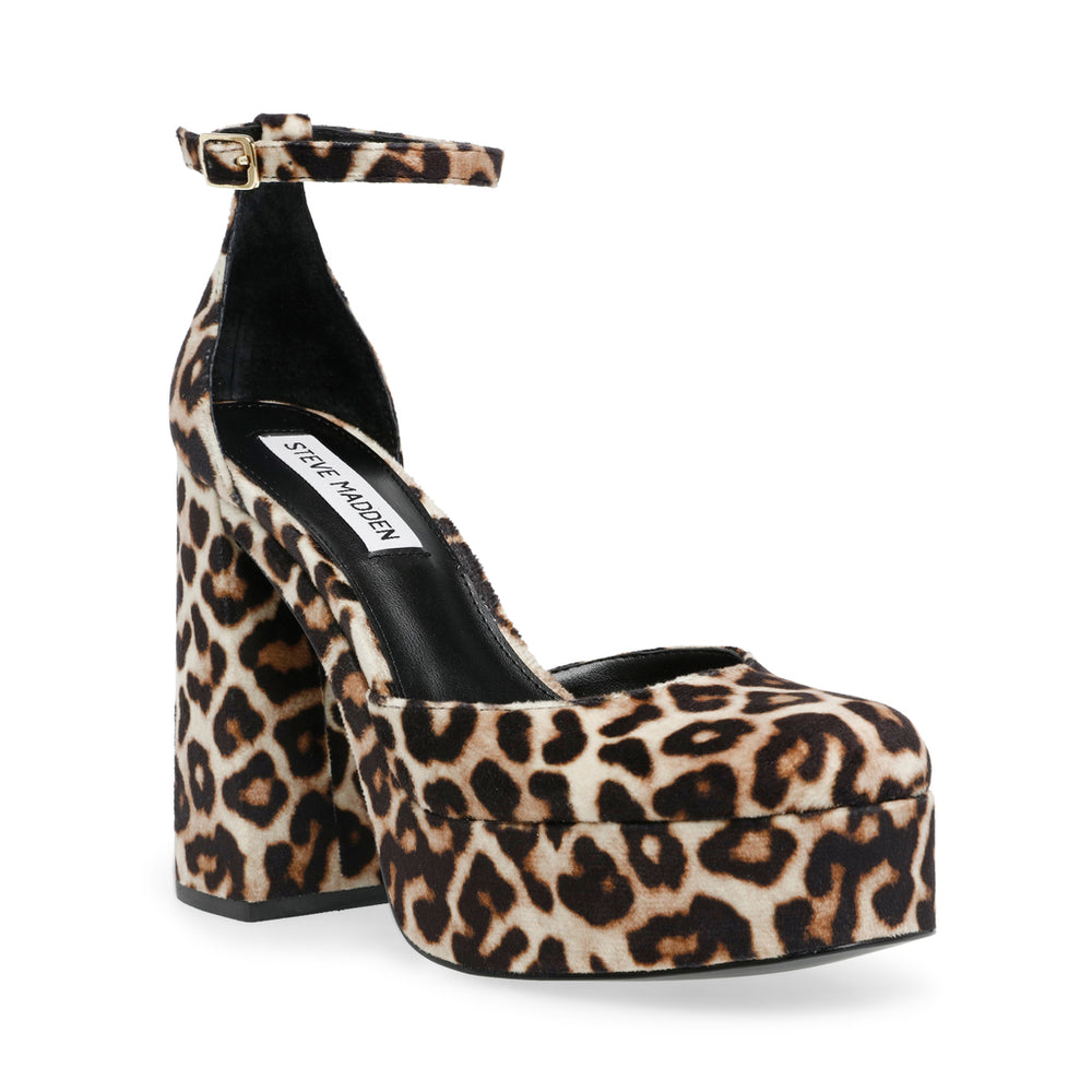 Steve Madden Londyn Sandal LEOPARD VELVET Sandals All Products