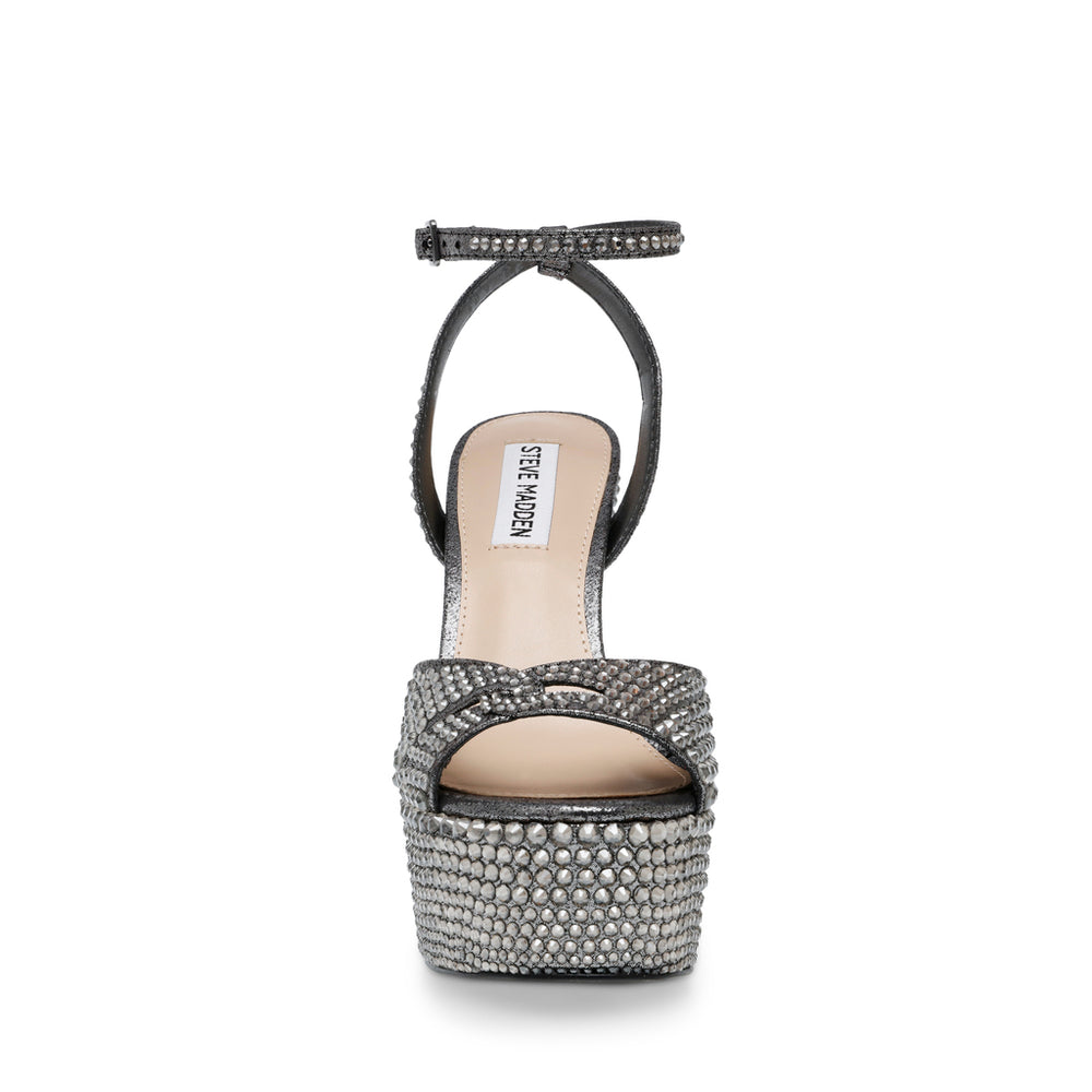 Steve Madden Socializer Sandal PEWTER Sandals All Products