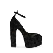 Steve Madden Skyrise Pump BLACK VELVET Pumps All Products