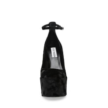 Steve Madden Skyrise Pump BLACK VELVET Pumps All Products