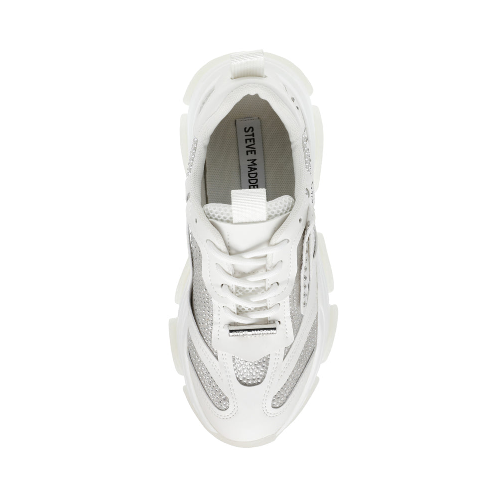 Steve Madden Possesionr Sneaker WHITE Sneakers All Products