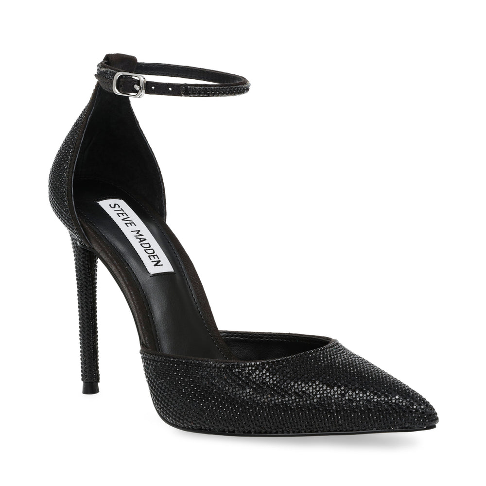 Steve Madden Valid-R Pump BLACK CRYSTAL Sandals All Products