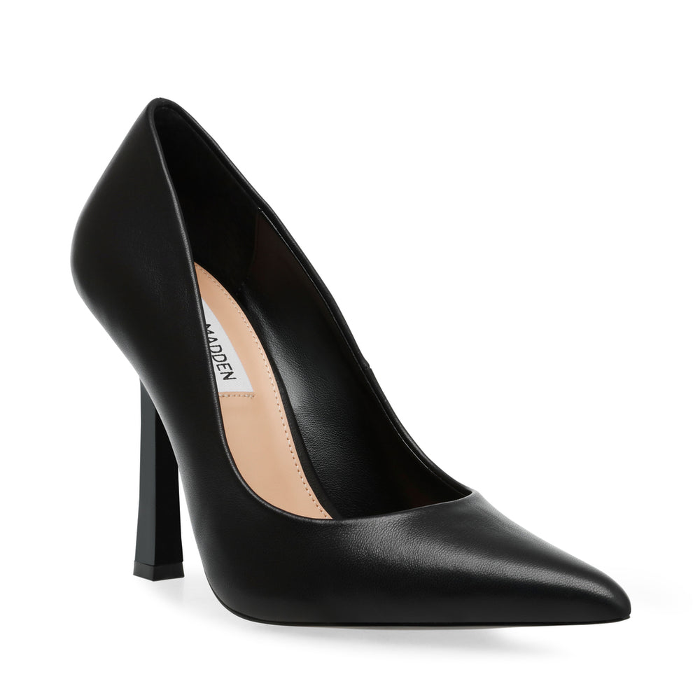 Steve Madden Martina Pump BLACK LEATHER Pumps All Products