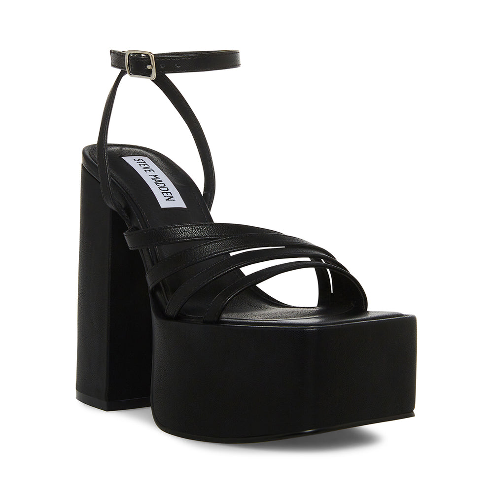 Steve Madden Thorne Sandal BLACK Sandals All Products