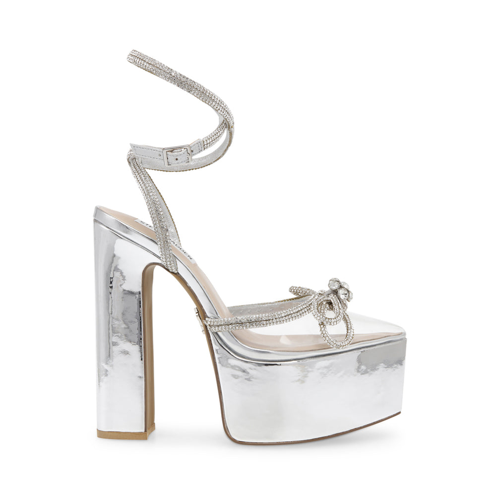 Steve Madden Bellisima Sandal SILVER Sandals All Products