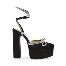 Steve Madden Bellisima Sandal BLACK SATIN Sandals All Products
