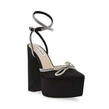 Steve Madden Bellisima Sandal BLACK SATIN Sandals All Products