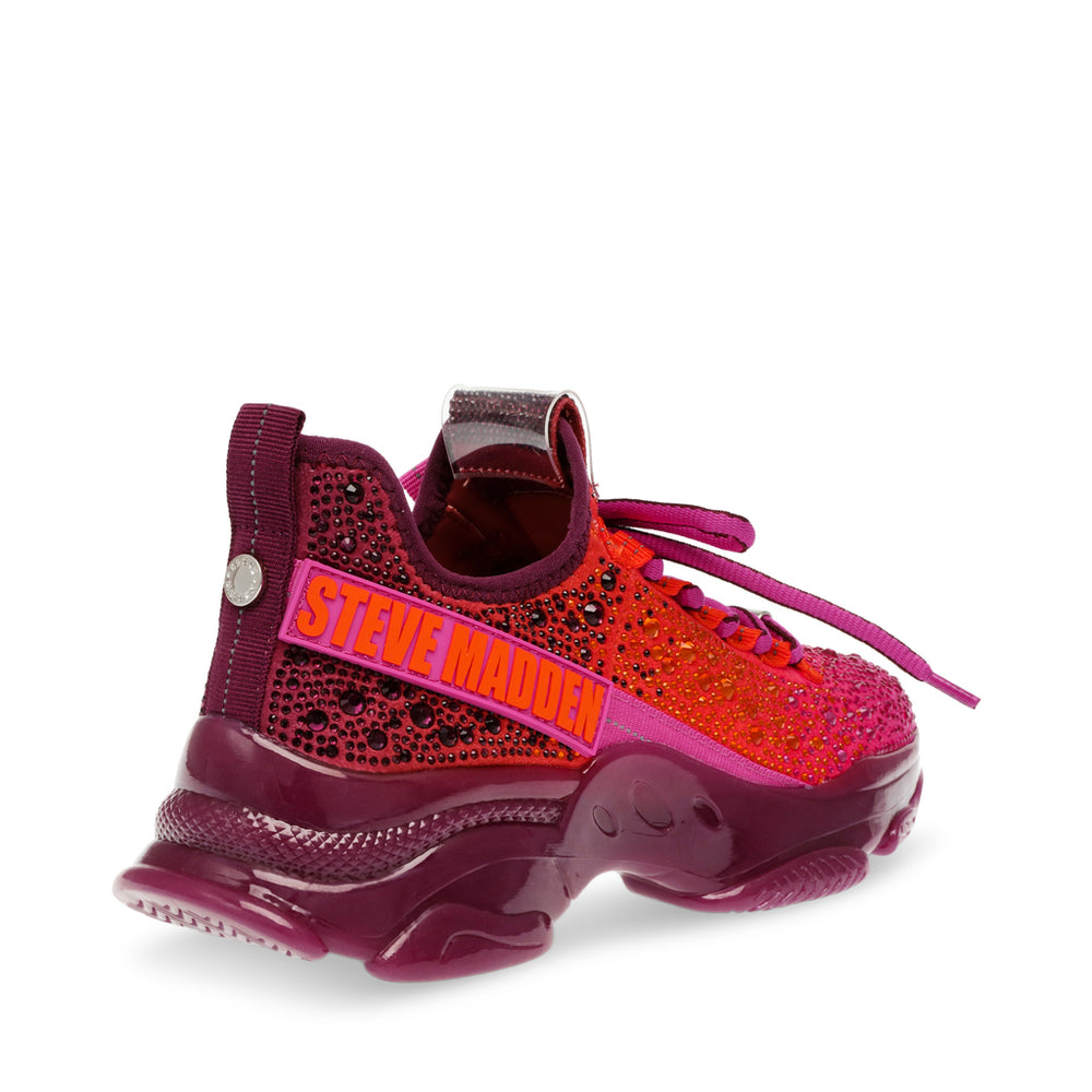 Steve Madden Mistica Sneaker RUBY/FUS Sneakers All Products