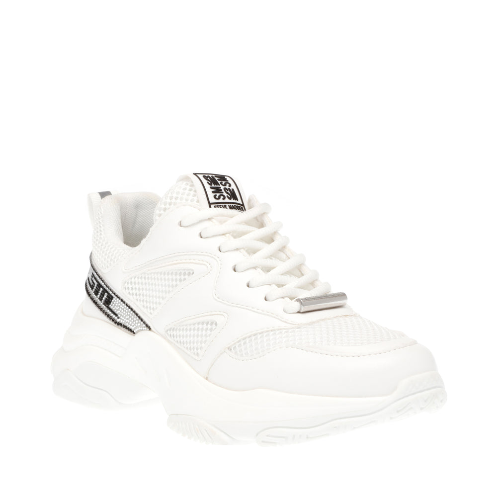 Steve Madden Medallist2 Sneaker WHITE/WHITE Sneakers All Products