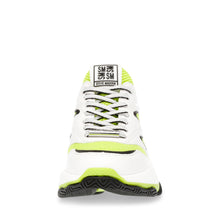 Steve Madden Medallist2 Sneaker WHITE/LIME Sneakers All Products