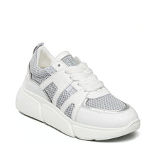 Steve Madden Mashup Sneaker WHITE/SIL Sneakers All Products