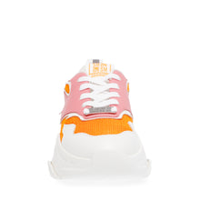 Steve Madden Primer Sneaker WHT/ORG Sneakers All Products